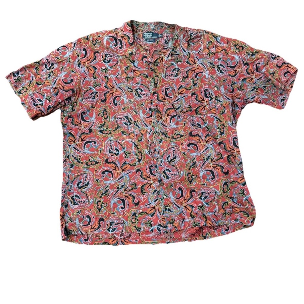 Polo Ralph Lauren Multicolor Caldwell Paisley Button Down Shirt
